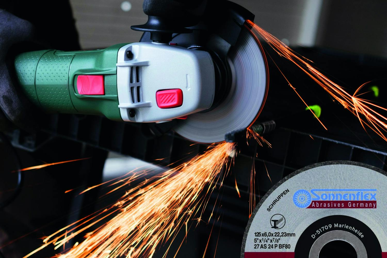 Test av vinkelslipar Test av vinkelslipar